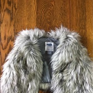 Old Navy faux for vest 18-24 months